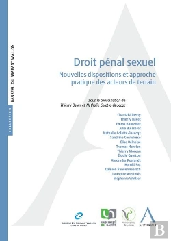 Bertrand.pt - Droit Pénal Sexuel : Nouvelles Dispositions Et Approche Pratique Des Acteurs De Terrain