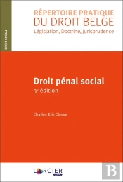 Droit Pénal Social (3e Édition)