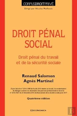 Bertrand.pt - Droit Penal Social, 4e Ed.