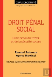 Droit Penal Social ; Droit Peanl Du Travail Et De La Securite Sociale