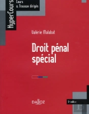 Droit Pénal Spécial (5e Édition)