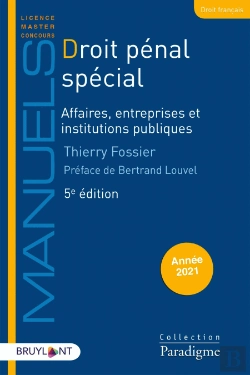 Bertrand.pt - Droit Pénal Spécial
