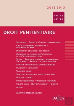 Bertrand.pt - Droit Pénitentiaire (Édition 2012/2013)