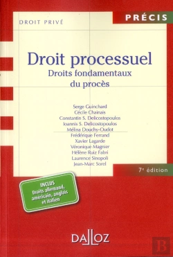 Bertrand.pt - Droit Processuel. Droits Fondamentaux Du Proces - 7e Ed.
