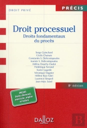 Droit Processuel ; Droits Fondamentaux Du Procès (8e Édition)