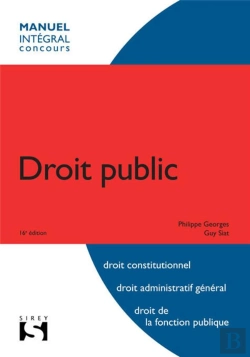 Bertrand.pt - Droit Public (16e Édition)