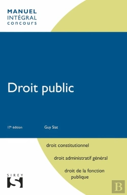 Bertrand.pt - Droit Public (17e Édition)