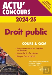 Droit Public 2024-2025 - Cours Et Qcm