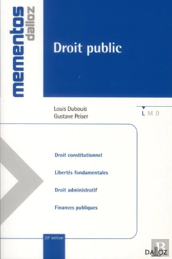 Bertrand.pt - Droit Public (20e Édition)