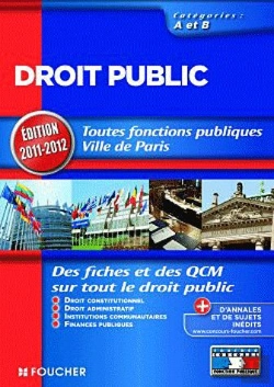 Bertrand.pt - Droit Public Categories A Et B. Edition 2011-2012