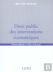 Droit Public Des Interventions Économiques