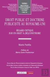 Droit Public Et Doctrine Publiciste Au Royaume-Uni : Regard Critique Sur Un Objet À (Re)Construire