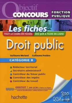 Bertrand.pt - Droit Public ; Les Fiches ; Catégorie B