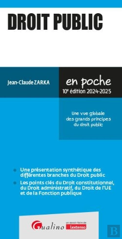 Bertrand.pt - Droit Public : Une Vue Globale Des Grands Principes Du Droit Public