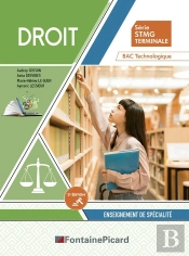 Droit : Série Stmg Terminale, Bac Technologique (3e Édition)