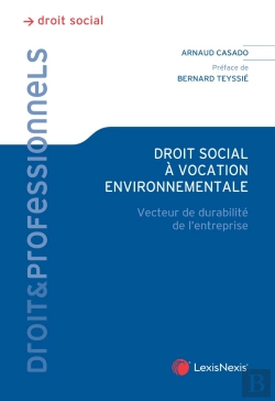 Bertrand.pt - Droit Social À Vocation Environnemental : Vecteur De La Durabilité De L'Entreprise