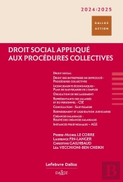 Droit Social Applique Aux Procedures Collectives