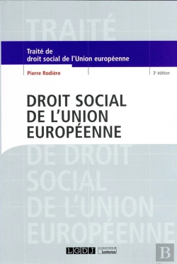 Bertrand.pt - Droit Social De L'Union Européenne (3e Édition)