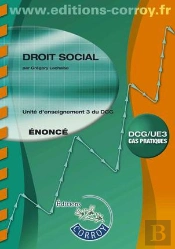Droit Social Enonce - Ue 3 Du Dcg