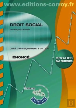 Bertrand.pt - Droit Social Enonce - Ue 3 Du Dcg