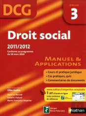 Droit Social Epreuve 3 Dcg Eleve 2011/2012