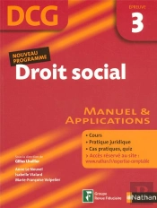 Droit Social ; Épreuve 3 ; Dcg ; Élève (Édition 2007)