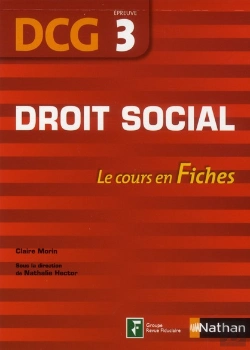 Bertrand.pt - Droit Social Epreuve 3 Dcg Fiches 2011