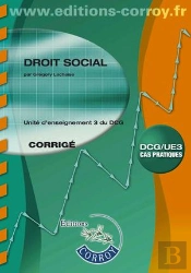 Droit Social ; Ue 3 Du Dcg ; Corrigé