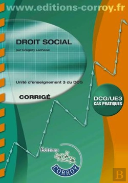 Bertrand.pt - Droit Social ; Ue 3 Du Dcg ; Corrigé