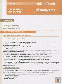 Bertrand.pt - Droit Special Des Sociétés