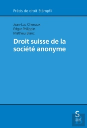Droit Suisse De La Société Anonyme