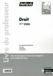 Droit Term Stmg (Pochette Reflexe) Professeur - 2017
