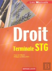 Droit ; Terminale Stg
