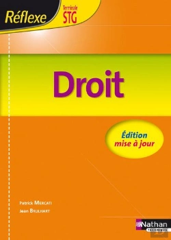 Bertrand.pt - Droit Terminale Stg (Pochette Reflexe) Eleve 2010