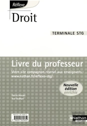 Droit Terminale Stg (Pochette Reflexe) - Professseur - 2008