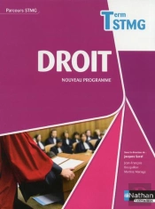 Droit Terminale Stmg (Parcours Stmg) Livre Eleve 2013