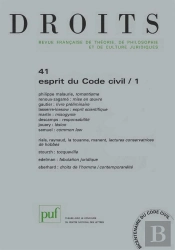 Droits 2005 N 41 Esprit Du Code Civil/1