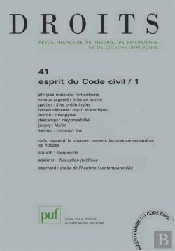 Bertrand.pt - Droits 2005 N 41 Esprit Du Code Civil/1