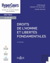 Droits De L'Homme Et Libertés Fondamentales (5e Édition)