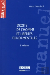 Droits De L'Homme Et Libertes Fondamentales, 5eme Ed.