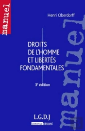 Droits De L'Homme Et Libertes Fondamentales,3eme Edition