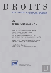 Droits N 37 2003 - Michel Troper