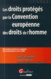 Droits Proteges Par La Cedh (Les)