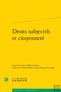 Bertrand.pt - Droits Subjectifs Et Citoyenneté