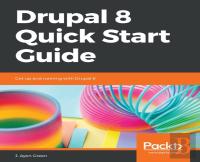 Drupal 8 Quick Start Guide