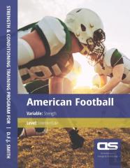 Ds Performance - Strength & Conditioning Training Program For American Football, Strength, Intermediate
