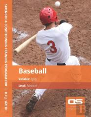 Ds Performance - Strength & Conditioning Training Program For Baseball, Agility, Advanced