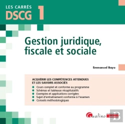 Bertrand.pt - Dscg 1 - Gestion Juridique, Fiscale Et Sociale : Acquérir Les Compétences Attendues Et Les Savoirs Associés