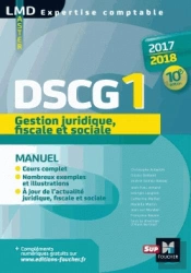 Dscg 1 Gestion Juridique Fiscale Et Sociale Manuel 10e Edition Millesime 2017-2018