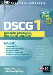 Dscg 1 Gestion Juridique Fiscale Et Sociale - Manuel - 2018-2019  - 11e Ed - Preparation Complete